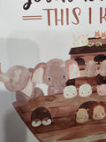 Jesus Loves Me this I know wall puzzle piece art