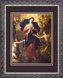 Mary un doer or untier of knots Religious framed print.