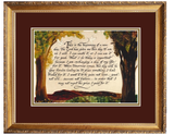 Begin a new Day Inspirational verse framed wall decor