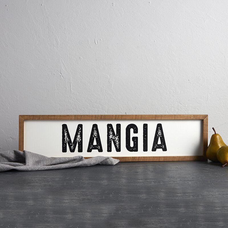 Mangia Italian home or restaurant decor picture