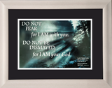 Do Not Fear framed Scripture verse