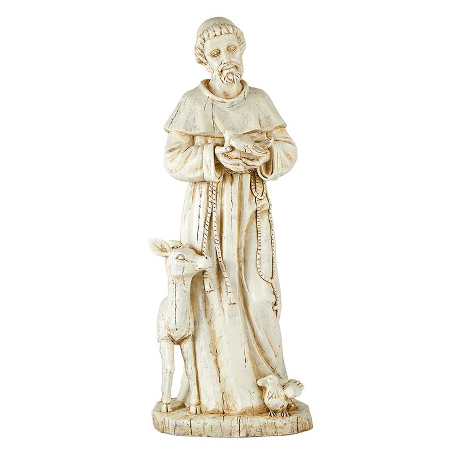 St. Francis Resin garden statue