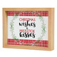 Christmas Wishes and Mistletoe Kisses box sign