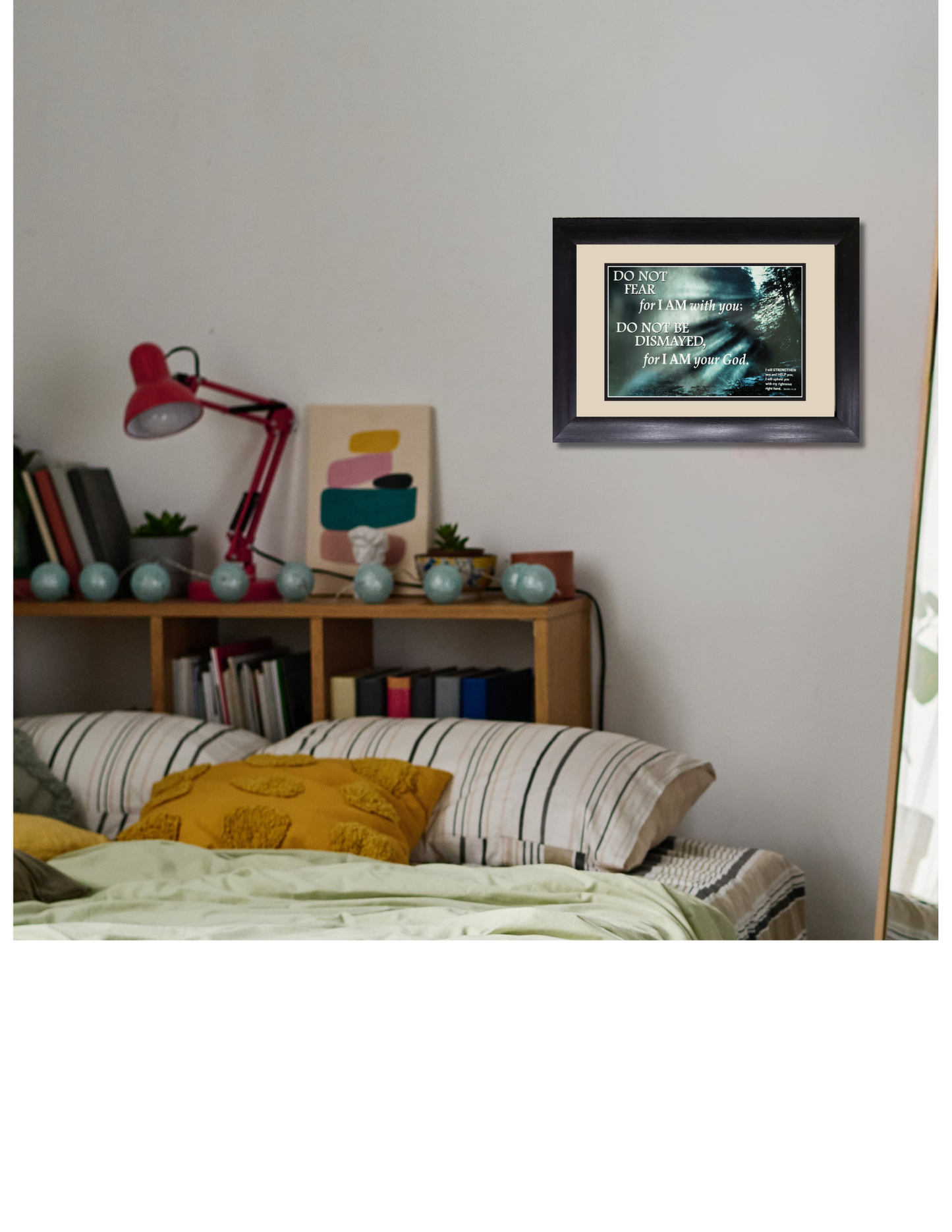 Do Not Fear framed Scripture verse