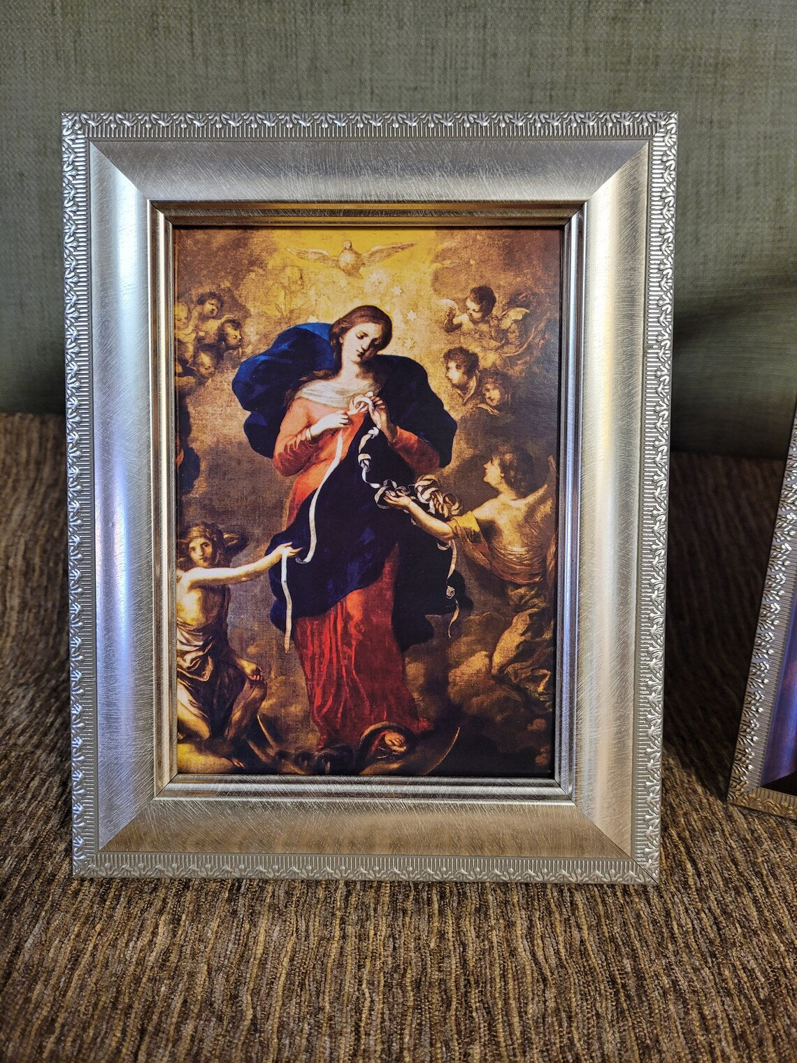 Mary un doer or untier of knots beautiful desktop print framed