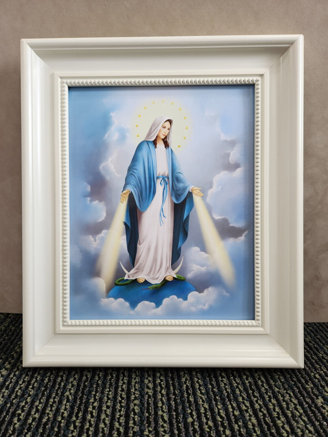 Lady of Grace framed picture