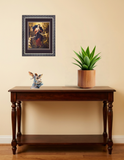 Mary un doer or untier of knots Religious framed print.