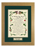 A Wedding Day Prayer custom framed with option to personalize picture