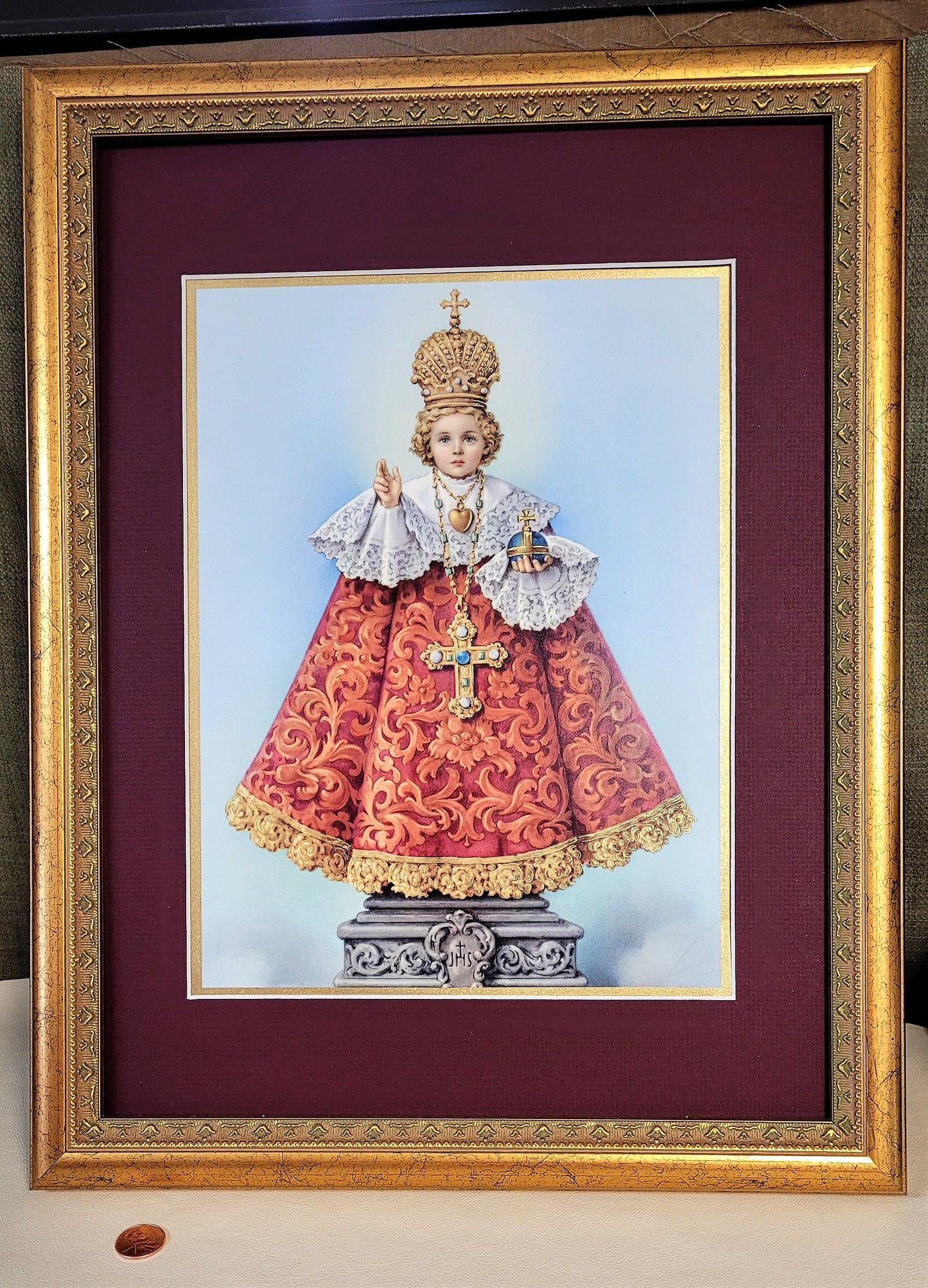 Infant of Praque framed print